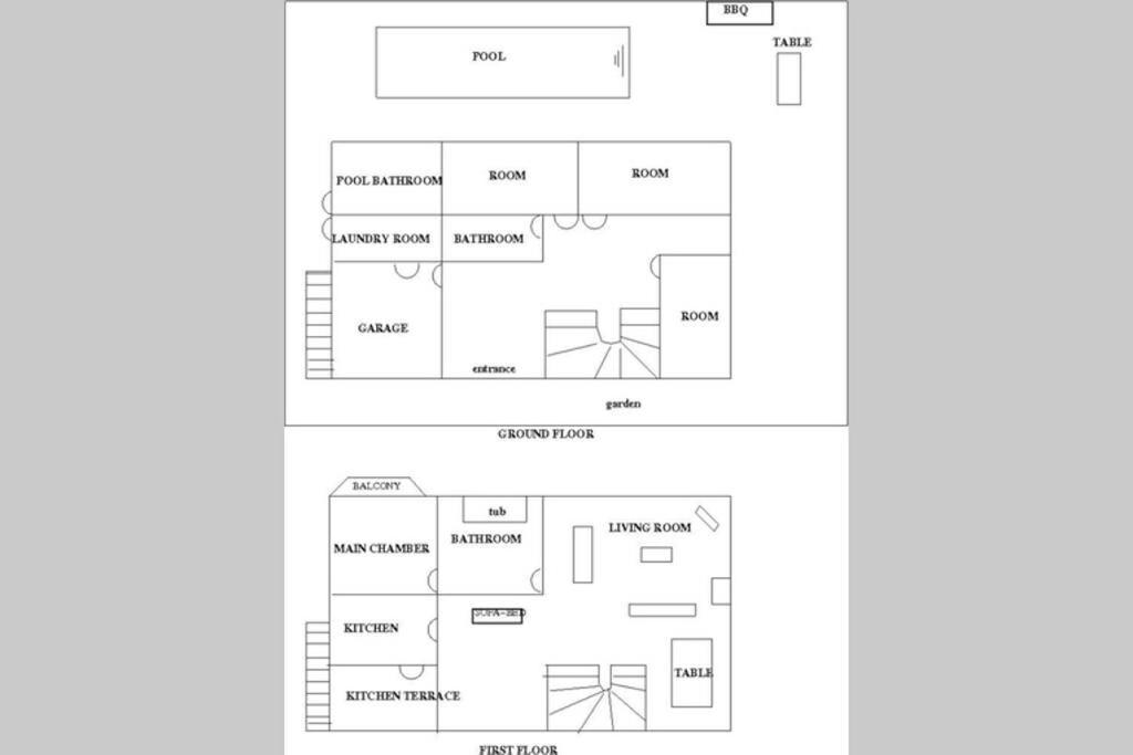 Ferienhaus With Pool, 200m From *